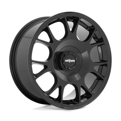 Rotiform 1PC R187 TUF-R 18X9.5 38 5X112/5X114.3/5X112/4.5 Gloss Black