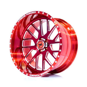 Xtreme Forged 003 24x14 8x165.1 (8x6.5) Candy Red