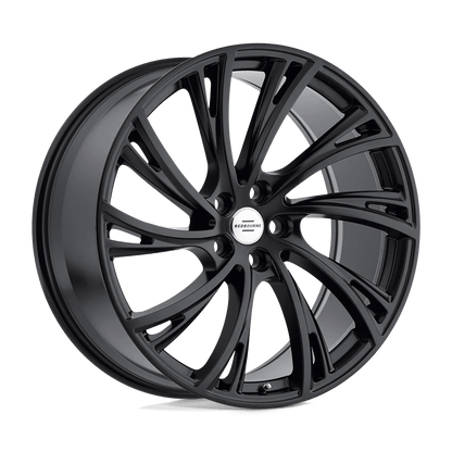 RedBourne NOBLE 22X10 37 5X120/5X4.72 DOUBLE BLACK - MATTE BLACK W/ GLOSS BLACK FACE