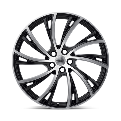 RedBourne NOBLE 20X9.5 32 5X120/5X4.72 MATTE BLACK W/ MATTE MACHINED FACE