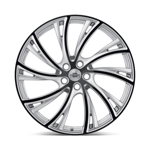 RedBourne NOBLE 20X9.5 32 5X120/5X4.72 GLOSS TITANIUM W/ GLOSS BLACK FACE