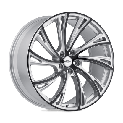 RedBourne NOBLE 20X9.5 32 5X120/5X4.72 GLOSS TITANIUM W/ GLOSS BLACK FACE