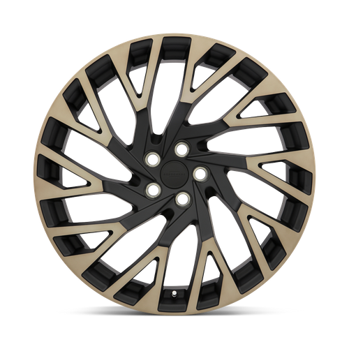 RedBourne WESTMINSTER 22X10 37 5X120/5X4.72 MATTE BLACK W /MACHINED FACE & DARK MATTE TINT