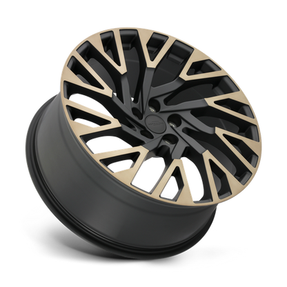 RedBourne WESTMINSTER 22X10 37 5X120/5X4.72 MATTE BLACK W /MACHINED FACE & DARK MATTE TINT