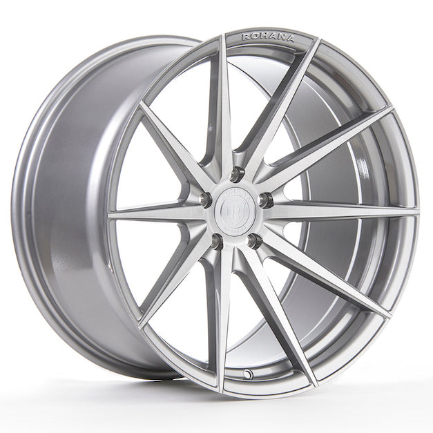 Rohana RFX1 Wheel, 20X9, 5-120, +35, Brushed Titanium - RFX12095120BT35