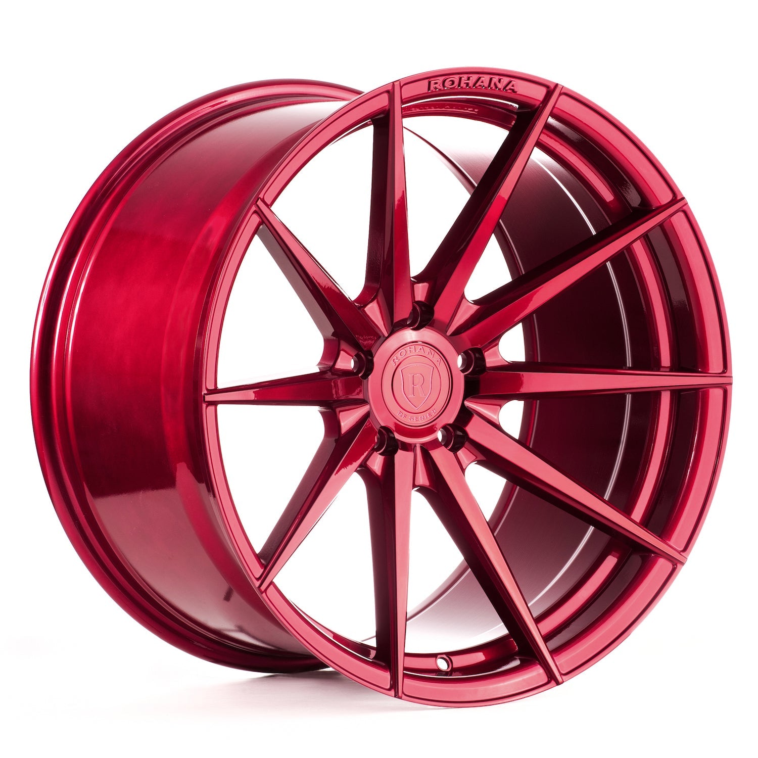 Rohana RFX1 Wheel, 20X10, 5-114.3, +25, Gloss Red - RFX120105114R25