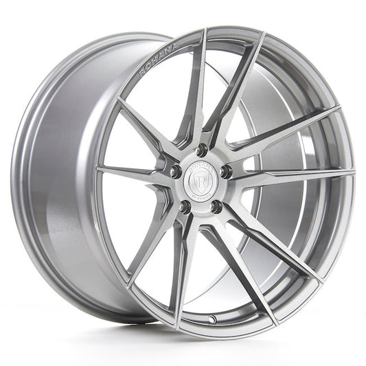 Rohana RFX2 Wheel, 19X9.5, 5-120, +53, Brushed Titanium - RFX219955120BT53