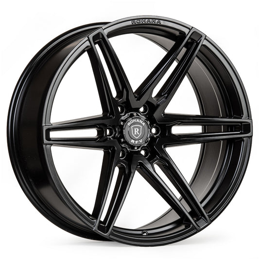 Rohana RFV1 Wheel, 22x9.5, 6-135, 22, Matte Black - RFV122956135MB22