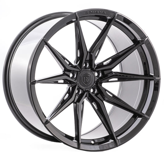 Rohana RFX13 Wheel, 20X11, 5-120, +28, Gloss Black - RFX1320115120GB28