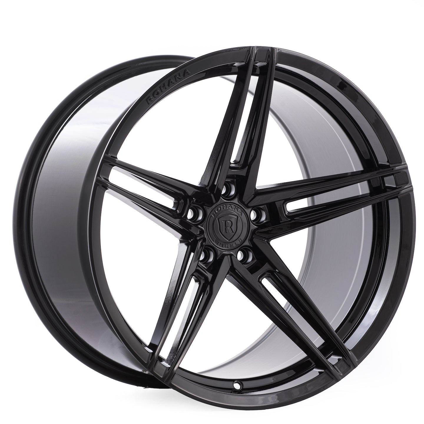 Rohana RFX15 Wheel, 20X10, 5-120, +38, Gloss Black - RFX1520105120GB38