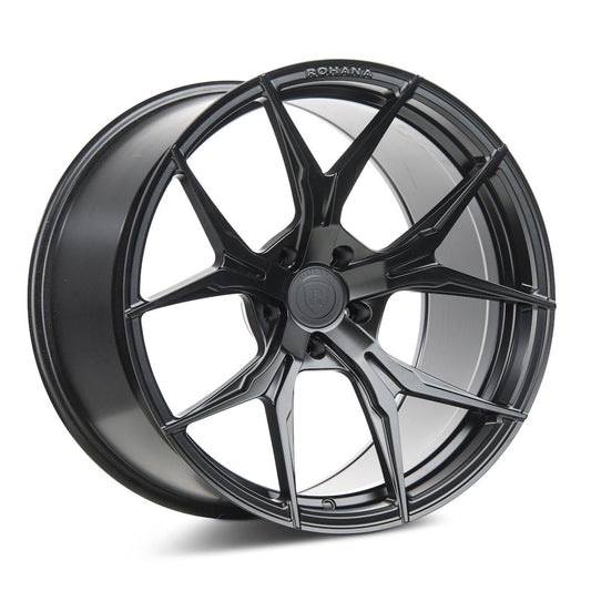 Rohana RFX5 Wheel, 20X12, 5-120, +45, Matte Black - RFX520125120MB45D