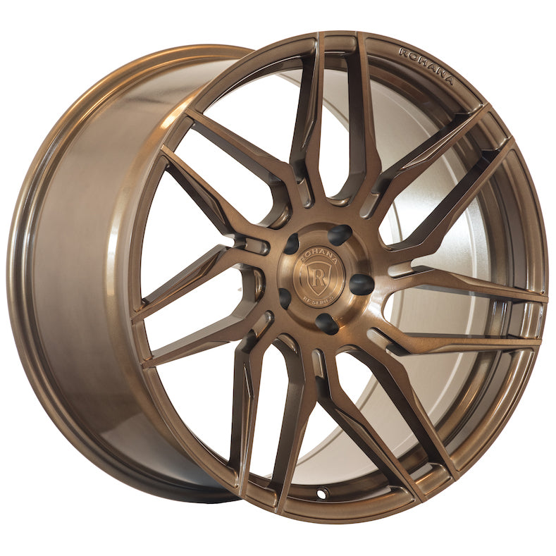 Rohana RFX7 Wheel, 20X10, 5-114.3, +25, Brushed Bronze - RFX720105114BZ25R