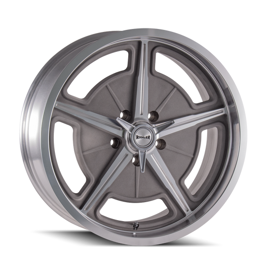 RIDLER 605 20X8.5 0 5x120.65 MACHINED SPOKES & LIP