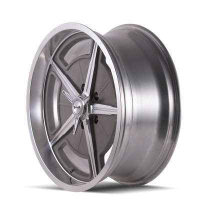 RIDLER 605 20X8.5 0 5x120.65 MACHINED SPOKES & LIP
