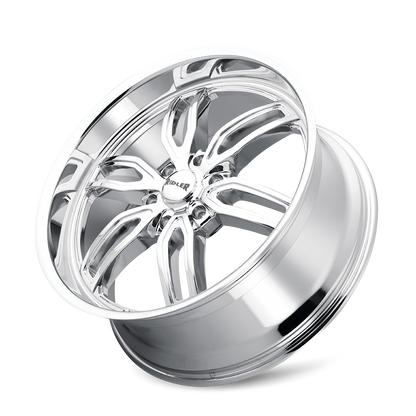 RIDLER 609 22x9.5 30 6x139.7 CHROME