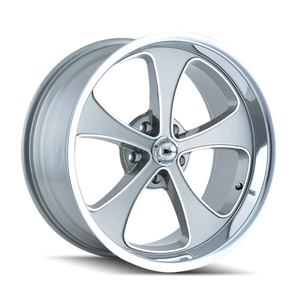 RIDLER 645 645 18X8 0 5x114.3 GREY W/MACHINED LIP