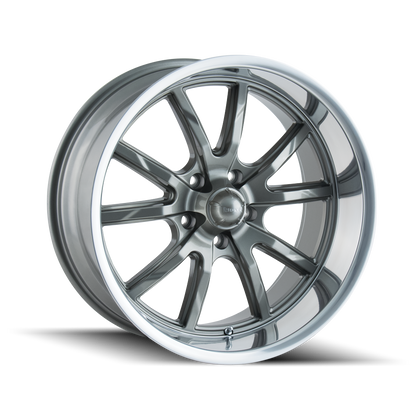RIDLER 650 650 20X10 0 5x114.3 GREY/POLISHED LIP