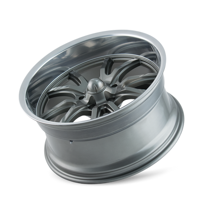 RIDLER 650 650 20X10 0 5x114.3 GREY/POLISHED LIP