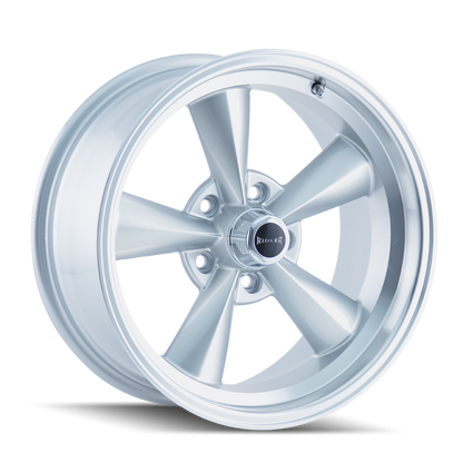 RIDLER 675 675 17X9.5 -5 5x114.3 SILVER/MACHINED LIP