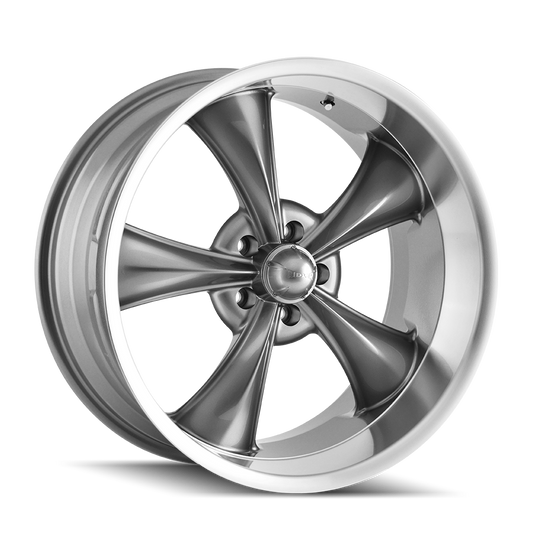 RIDLER 695 695 17X7 0 5x114.3 GREY W/MACHINED LIP
