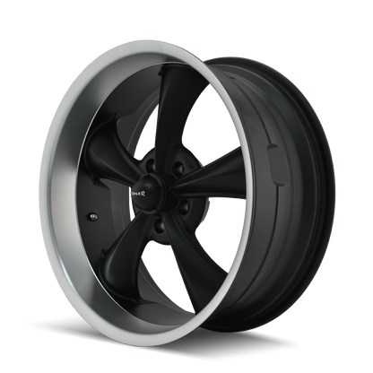 RIDLER 695 695 18X8 0 5x127 MATTE BLACK/MACHINED LIP