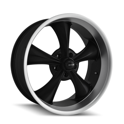RIDLER 695 695 20X8.5 0 5x127 MATTE BLACK/MACHINED LIP