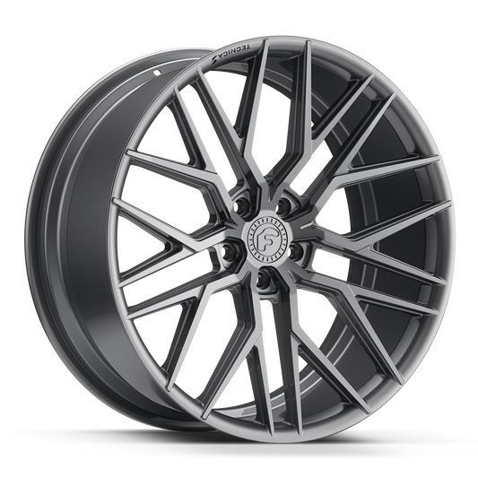 20x9 +32 5x120.7 Forgiato Tecnica Sport S1 (Gray) - Wheels | Rims
