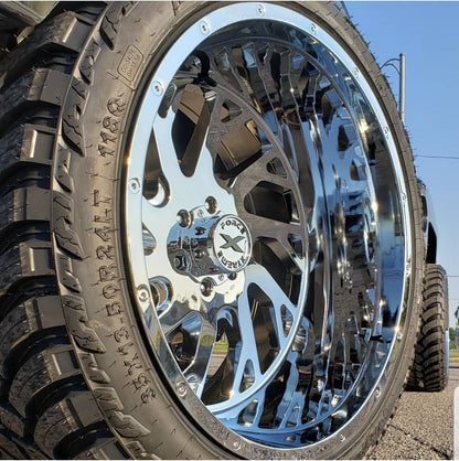 Xtreme Force XF-8 22x12 -44 6x139.7 (6x5.5) Chrome L