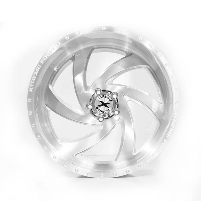 Xtreme Forged 001 22x14 6x135 Silver Brush