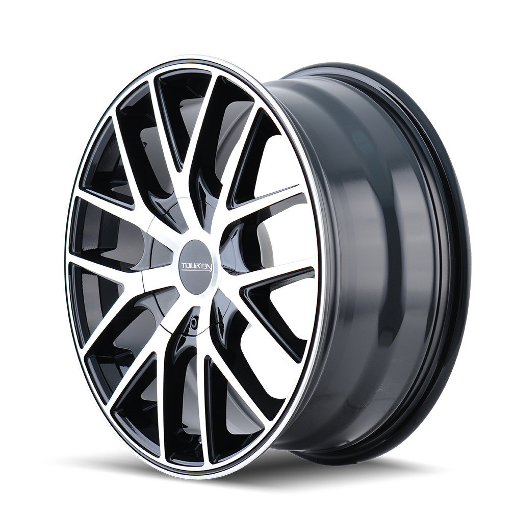 TOUREN TR60 3260 19X8.5 40MM 5x108/5x114.3 74.1MM BLACK/MACHINED FACE/BLACK RING