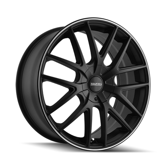 TOUREN TR60 3260 17X7.5 42MM 4-108/5x108 72.62MM MATTE BLACK/MACHINED RING