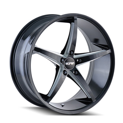 TOUREN TR70 3270 18X8 35MM 5-112 66.56MM BLACK/MILLED SPOKES