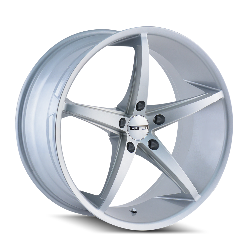 TOUREN TR70 3270 18X8 35MM 5-120 74.1MM SILVER/MILLED SPOKES