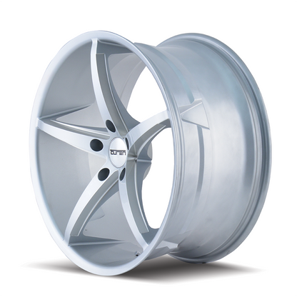 TOUREN TR70 3270 18X8 35MM 5-114.3 72.62MM SILVER/MILLED SPOKES