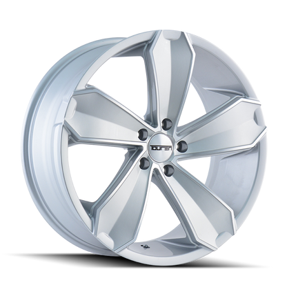 TOUREN TR71 3271 18X8 35MM 5-112 66.56MM GLOSS SILVER/MACHINED FACE
