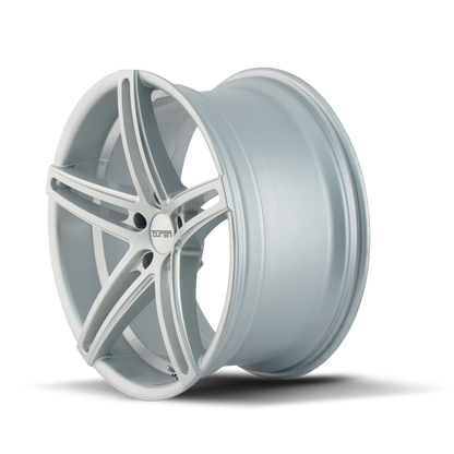 TOUREN TR73 3273 20X10 40MM 5x120 74.1MM GLOSS SILVER/MILLED SPOKES