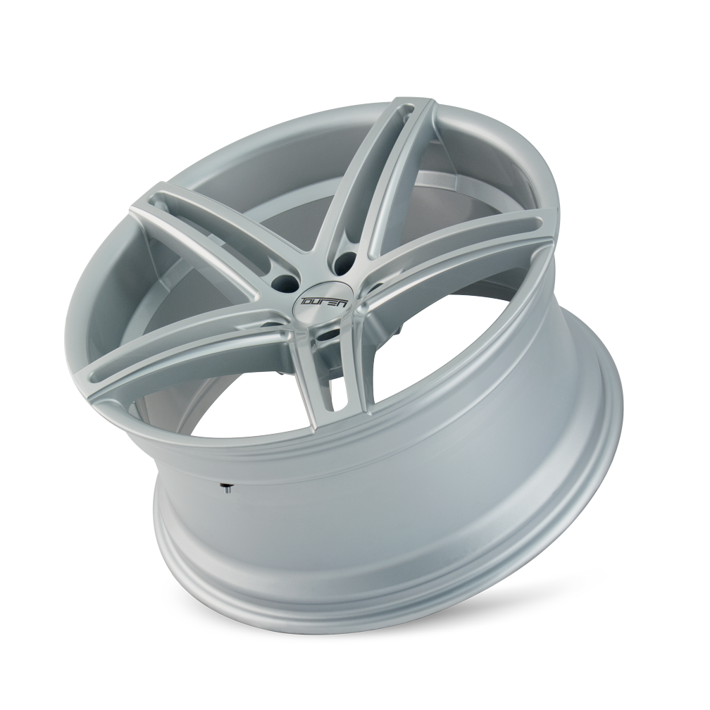 TOUREN TR73 3273 20X8.5 20MM 5-120 74.1MM GLOSS SILVER/MILLED SPOKES