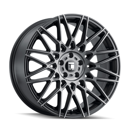 TOUREN TR78 3278 18X8 40 5x114.3 BRUSHED MATTE BLACK W/DARK TINT