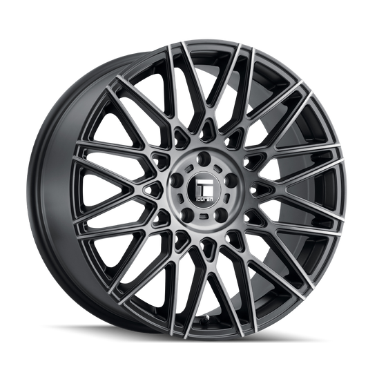 TOUREN TR78 3278 18X8 40 5x114.3 BRUSHED MATTE BLACK W/DARK TINT