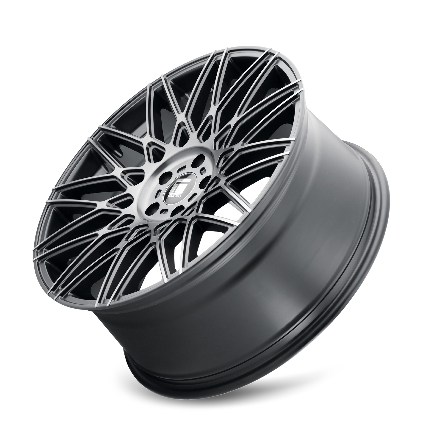 TOUREN TR78 3278 18X8 40MM 5x100 56.1MM BRUSHED MATTE BLACK W/DARK TINT