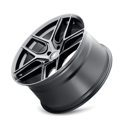 TOUREN TR79 3279 17X8 35MM 5-112 66.56MM BRUSHED MATTE BLACK W/DARK TINT