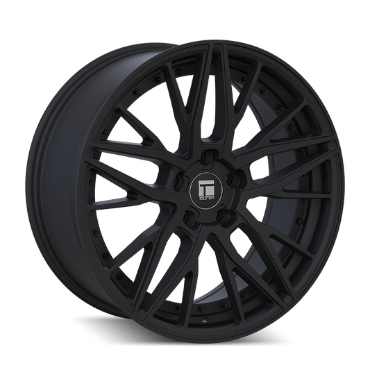 TOUREN TR93 3293 18X8 35MM 5x108 63.5MM SATIN BLACK/BLACK RIVET