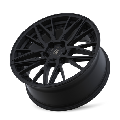 TOUREN TR93 3293 20X9 35MM 5-120 72.56MM SATIN BLACK/BLACK RIVET