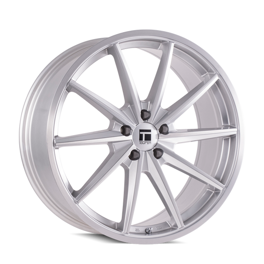 TOUREN TF02 3502 20X9 35MM 5-114.3 72.6MM BRUSHED SILVER
