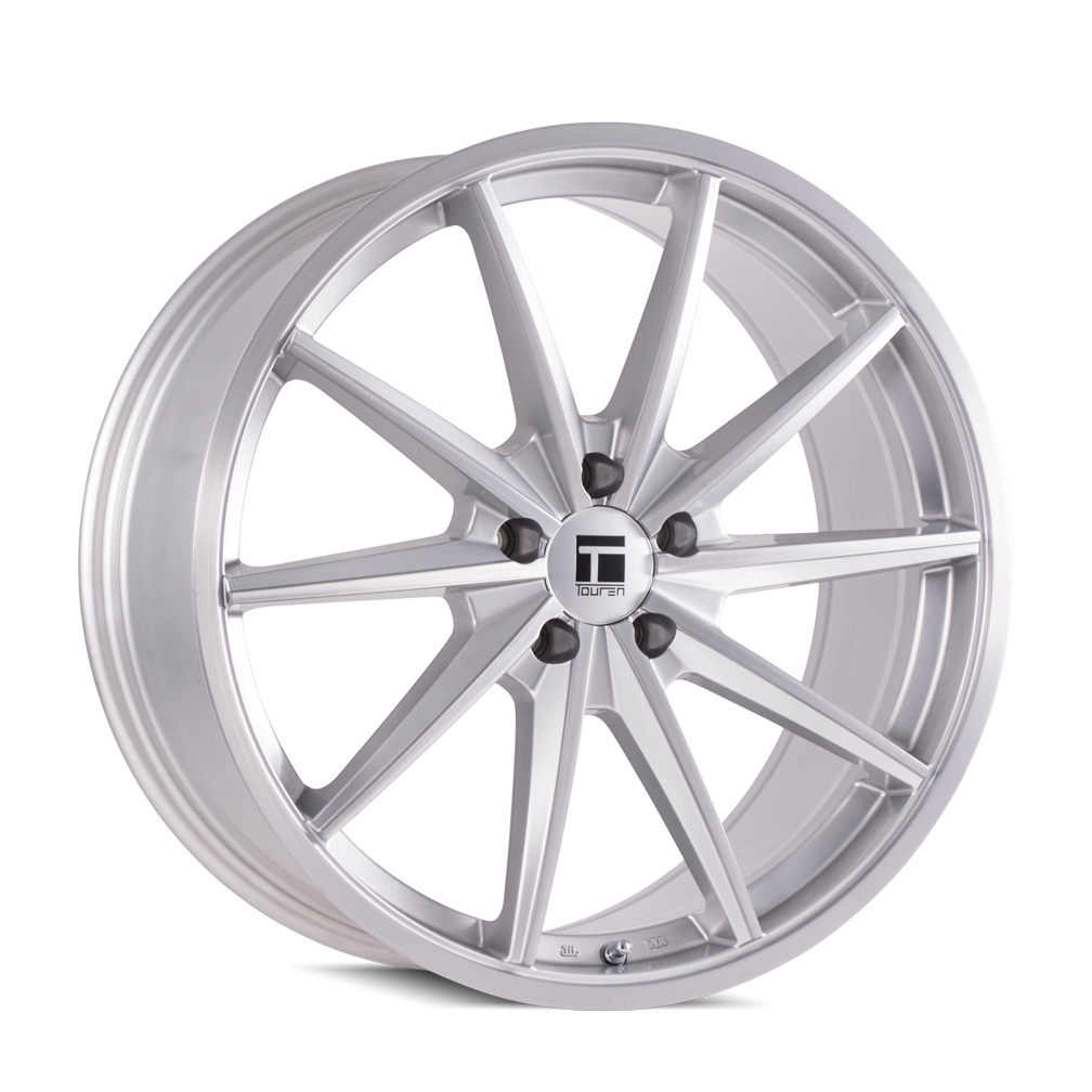 TOUREN TF02 3502 20X10 40MM 5x114.3 72.6MM BRUSHED SILVER