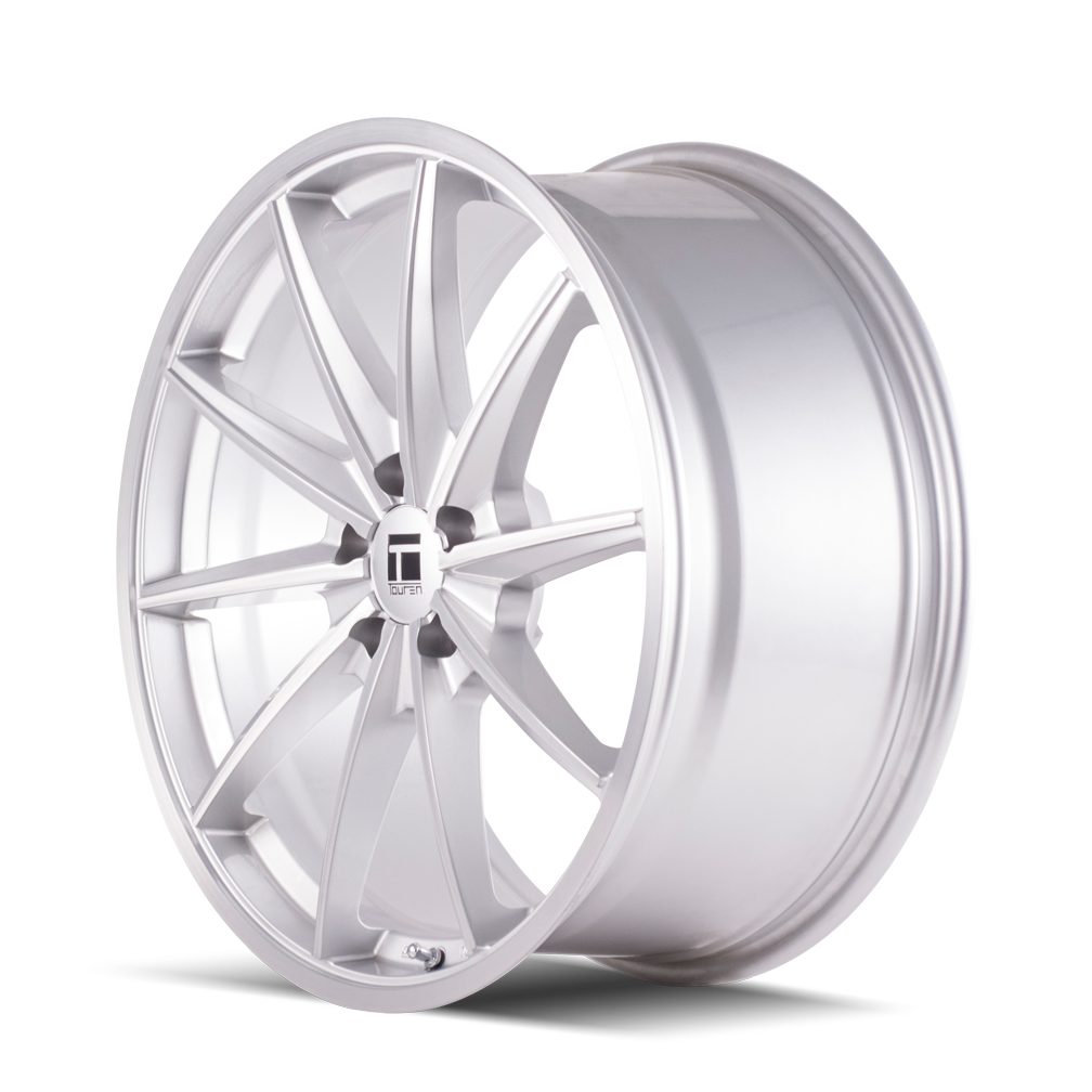 TOUREN TF02 3502 20X9 35MM 5-114.3 72.6MM BRUSHED SILVER