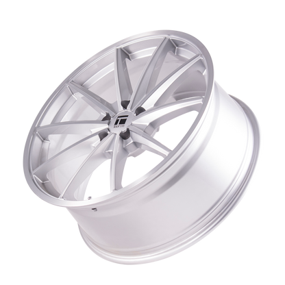 TOUREN TF02 3502 20X10 40MM 5x114.3 72.6MM BRUSHED SILVER