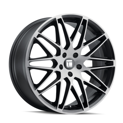 TOUREN TR75 3275 19X8.5 35MM 5-114.3 72.6MM BRUSHED MATTE BLACK W/DARK TINT