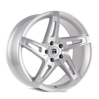 TOUREN TF04 3504 18X8 40MM 5-112 66.56MM BRUSHED SILVER