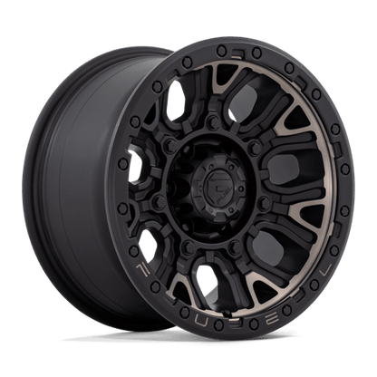 FUEL D824 TRACTION 17X9 6X120 M-BLK-DDT 1MM